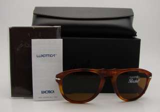 Authentic PERSOL 649 Tortoise Brown Sunglasses 649S   96/33   52mm 