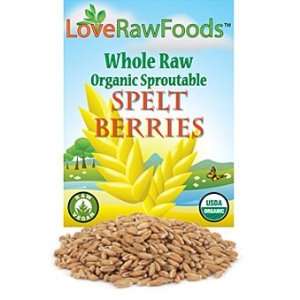 Love Raw Foods Whole Raw Organic Spelt Grocery & Gourmet Food