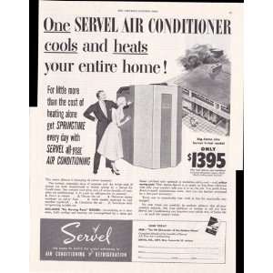  Servel Air Conditioning And Refrigeration 1953 Original 