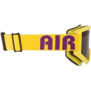  Airblaster Air Goggles  Yellow / Grey Baker Lens Sports 