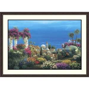  Seaside Overlook by Egidio Antonaccio   Framed Artwork 