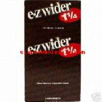 EZ WIDER 1 1/4 Rolling Paper 24 Booklets New Box  