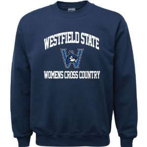  Westfield State Owls Navy Youth Womens Cross Country Arch 
