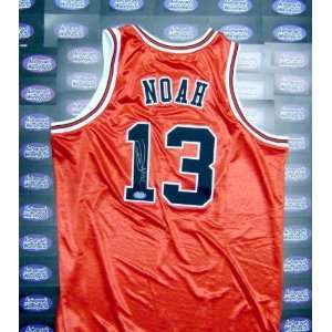 Joakim Noah Autographed Ball   Jersey )   Autographed Basketballs