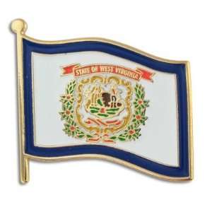  West Virginia State Flag Pin 