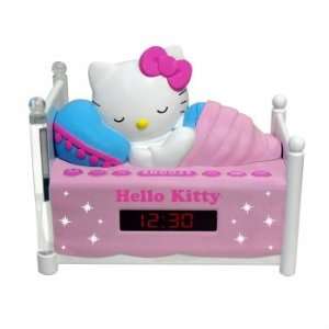  Hello Kitty Sleeping Kitty Alarm Clock Radio with Night 