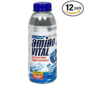 Ajinomoto Amino Vital Advanced Amino Acid Sports Supplement, Orange 
