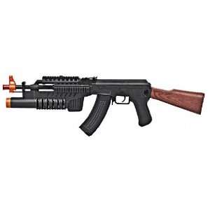 AK 47 Lights and Sounds with Grenade Launcher, Flashing lights, Sounds 