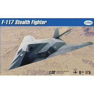   32 F117 Stealth Fighter (Plastic Kit) (Plastic Models) Toys & Games
