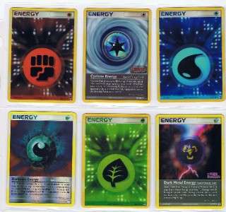 Pokemon ENERGY Card lot Mint ALL HOLO Pictured EL3  