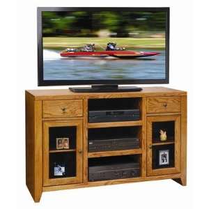    City Loft 52 Deluxe TV Stand in Golden Oak Furniture & Decor