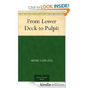   Deck to Pulpit Henry, 1874 1945 Cowling  Kindle Store