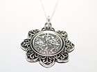 Fancy Pendant 1935 Lucky sixpence 77th Birthday + Sterling Silver 18in 