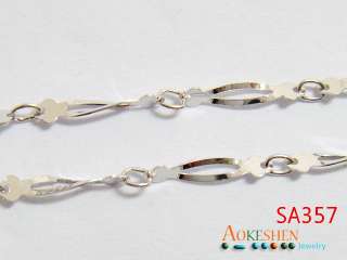 15.7inchs 9​25 Sterling Silver ITALY Style Pendant NECKLACE CHAIN 
