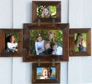 Picture Frame Montana Photo Collage Frame for (1) 8 X 10 and (4) 4 X 