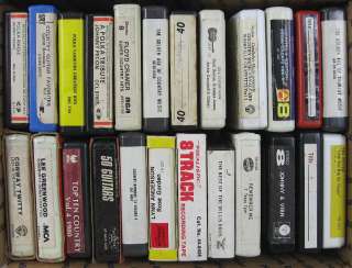 Lot of 24 1970’s 8 Track Tapes~Rock in Roll  