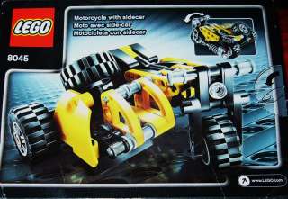 BRAND NEW LEGO TECHNIC 8045 TELEHANDLER MOTORCYCLE SIDECAR 2 in 1 