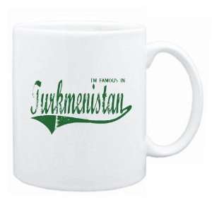    New  I Am Famous In Turkmenistan  Mug Country