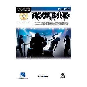  Hal Leonard Rock Band for Flute Instrumental Play Along 