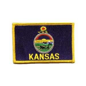  Kansas Embroidered Patch Arts, Crafts & Sewing