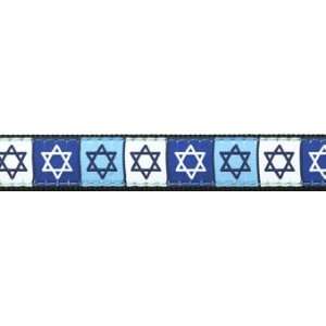  Up Country Dog Collar, Star of David, Small
