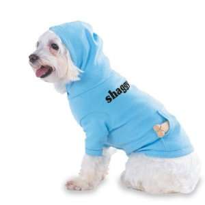  shaggy Hooded (Hoody) T Shirt with pocket for your Dog or 