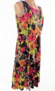 CALVIN KLEIN Dress Womens Jersey Prints Nwt New sz 10  