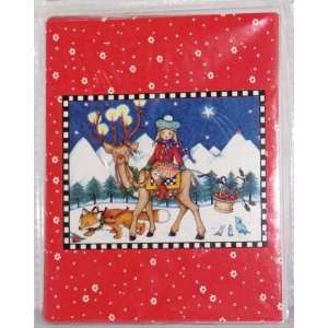  Mary Engelbreit Reindeer Holiday Cards
