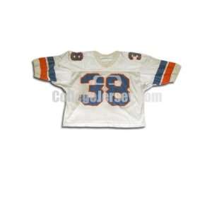  White No. 38 Game Used Boise State Football Jersey (SIZE L 