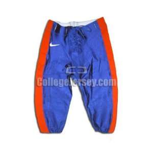  Blue No. Game Used Boise State Nike Football Pair of Pants 