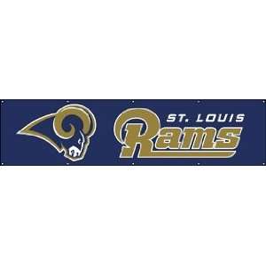 St Louis Rams Giant 8 Foot Nylon Banner