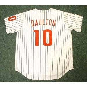 DARREN DAULTON Philadelphia Phillies 1993 Majestic Home Baseball 