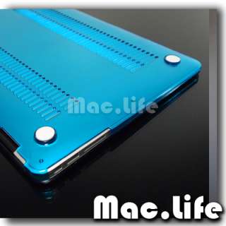 AQUA BLUE Crystal Hard Case Cover for Macbook Air 13  