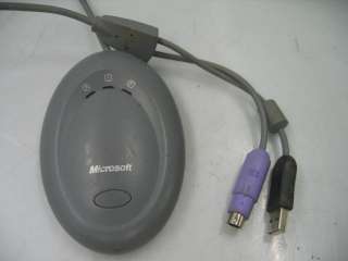 Microsoft Basic Wireless Optical Desktop Receiver Model 1015 PS2 USB 