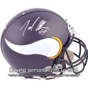 Jared Allen Minnesota Vikings Personalized Autographed Pro Line Helmet