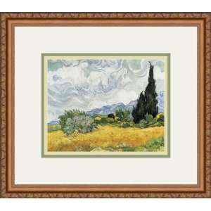  Wheatfield by Vincent Van Gogh   Framed Artwork