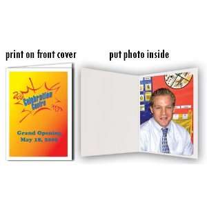  Photo Folder with custom printing (pack of 10) Office 