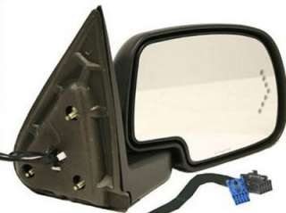 GM Suv & Truck Mirror With Turn Signal Heat Right 03 06  