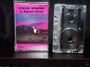 STEVIE WONDER IN SQUARE CIRCLE 10 TRACK CASSETTE  