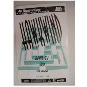  Hawkwind Handbill Poster Fox Theatre 