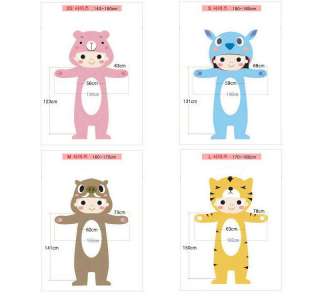 POP STAR SHINee SAZAC Kigurumi Animal Character Costume Pajama Brown 