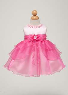 Birthday, wedding, party Infant Dress Fushia/Pink  