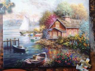 PUZZLE.BOEHME.Peaceful Mooring1000pc.Sealed.  