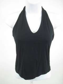 you are bidding on a theory black halter top shirt sz l this great top 