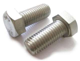 Stainless A480 Hex Cap Bolts 8mm x 1.25 x 30mm 4pack  