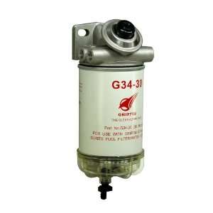    Griffin GP341 30 Spin On Fuel Filter / Water Separator Automotive