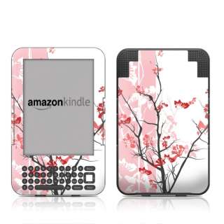  Kindle 3 KEYBOARD DecalGirl Gloss Skin ~ TRANQUILITY PINK 