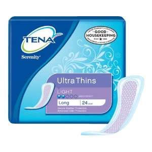  Tena Serenity Ultra Thin Pads Light Long   Case of 144 