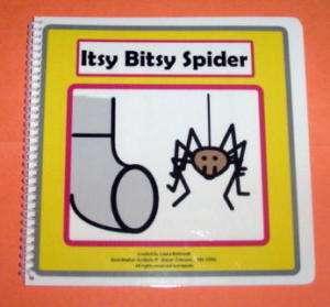 Itsy Bitsy Spider PECS Interactive Storybook Autism ABA  