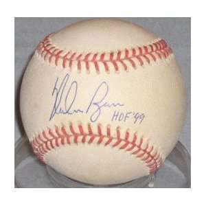  Autographed Nolan Ryan Ball   HOF   Autographed Baseballs 
